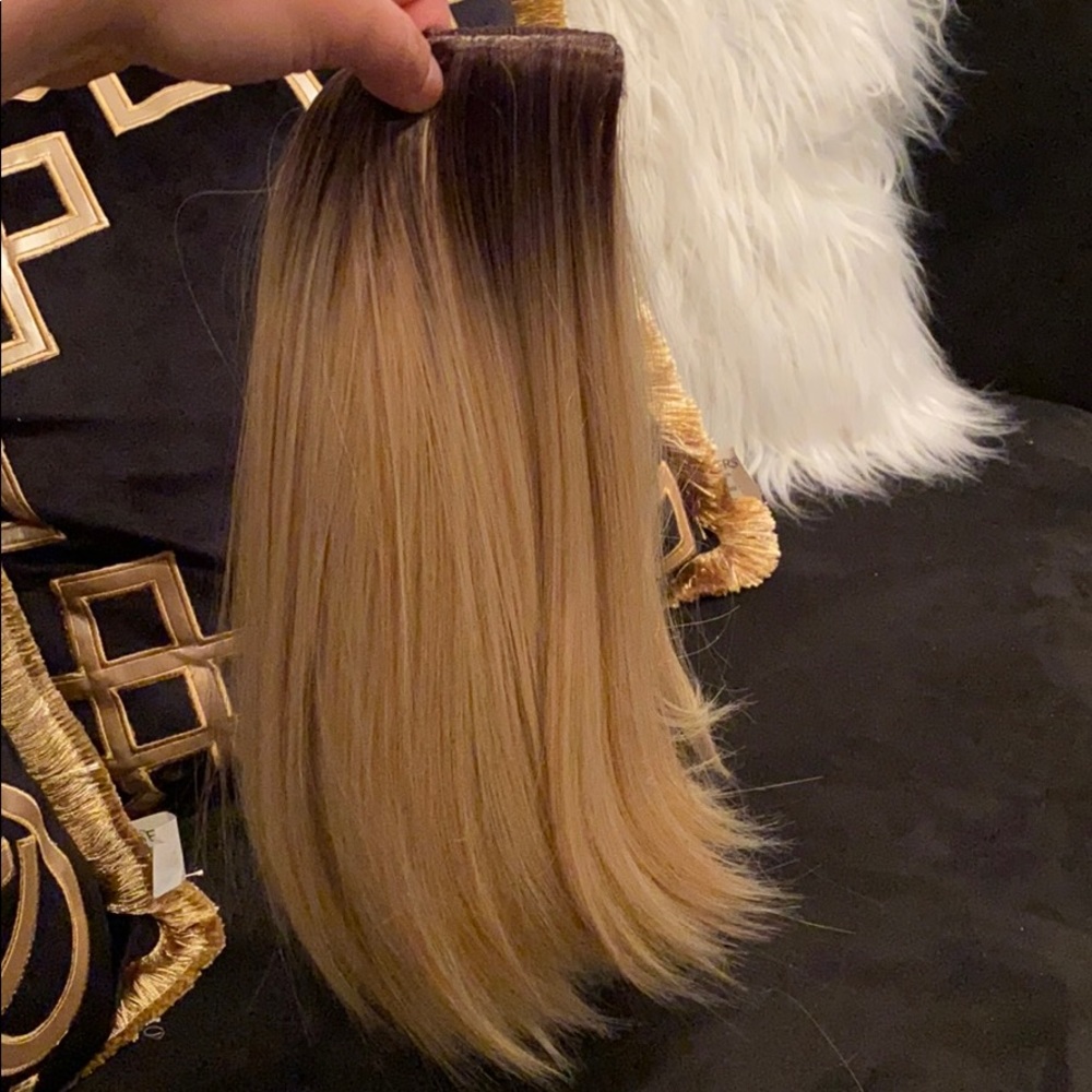 Blonde wig
